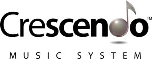 Crescendo Music System Logo Design