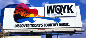 WQYK FL Award-Winning Billboard Design